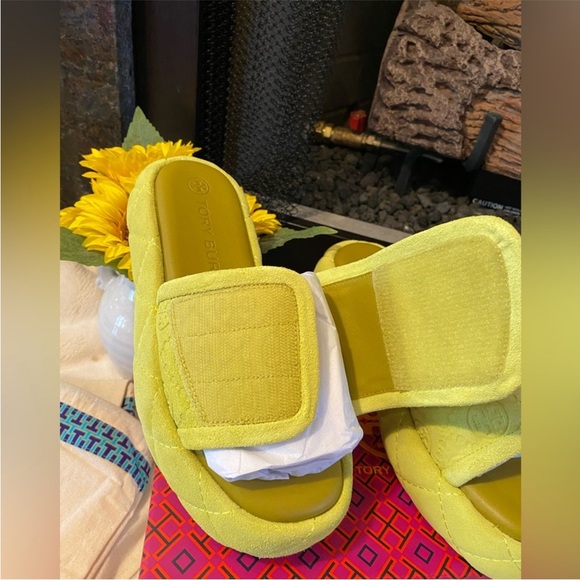 Tory Burch T Monorgram Bubble Slide Sandals
